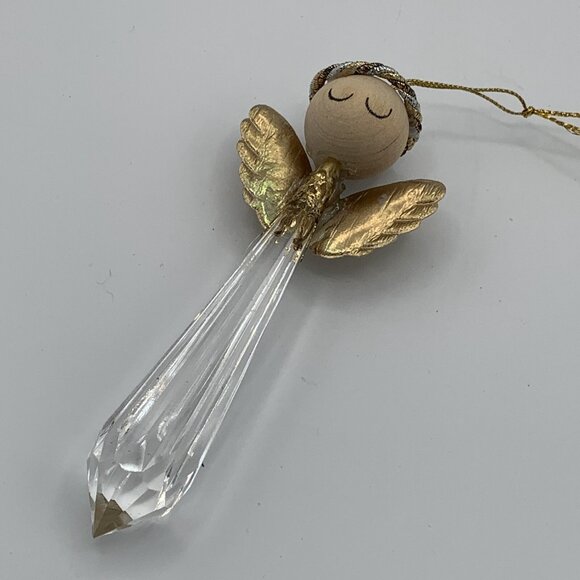 Assorted Angel Christmas Ornament Lot - Handmade & Vintage - Hanging & Sitting - Picture 8 of 16